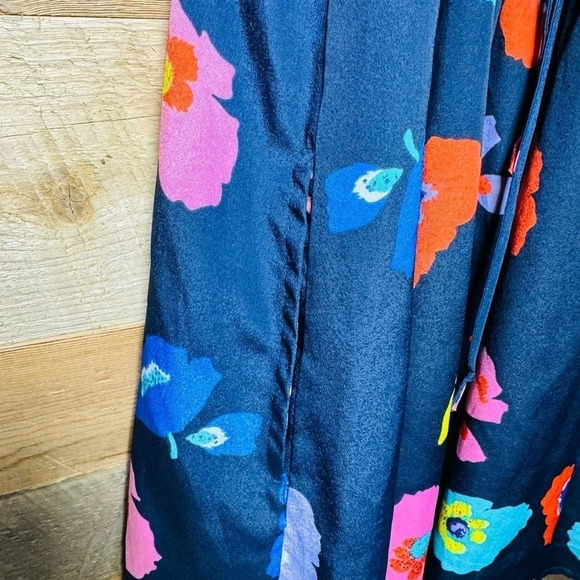 American Eagle Outfitters floral sun dress pockets party fit and flare rare 8 - Picture 3 of 5